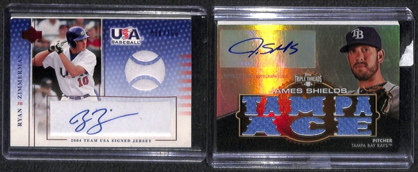 Lot Of 130 Baseball Autograph Cards w. Halladay & Altuve
