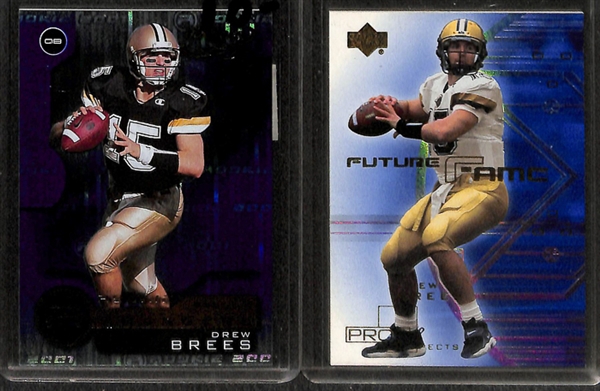 Lot Of 300+ Football Rookie Cards w. Brady/Rodgers/Elliott