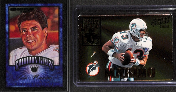 Lot Of 350 Football Inserts/Rookie/Numbered Cards w. Marino & Odell Beckham