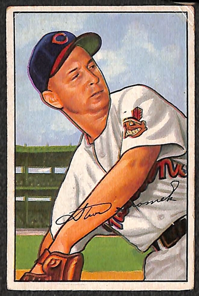 Lot of 52 1952-1955 Bowman Baseball Cards w. Pee Wee Reese (1954)