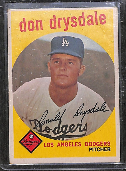 Lot of 18 - 1959 Topps Star Player Cards w. Sandy Koufax