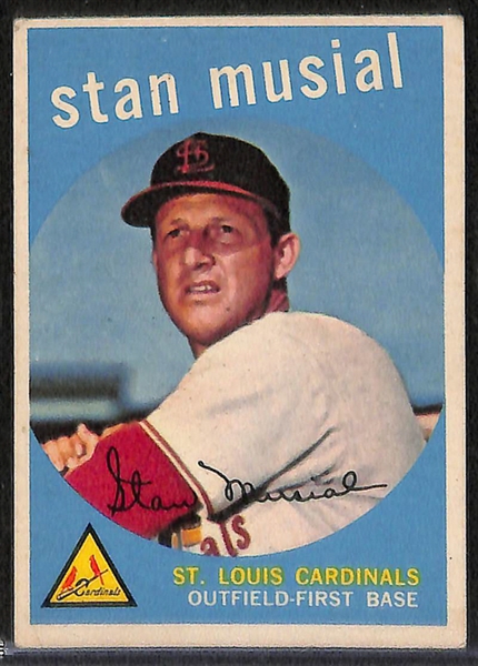 Lot of 18 - 1959 Topps Star Player Cards w. Sandy Koufax
