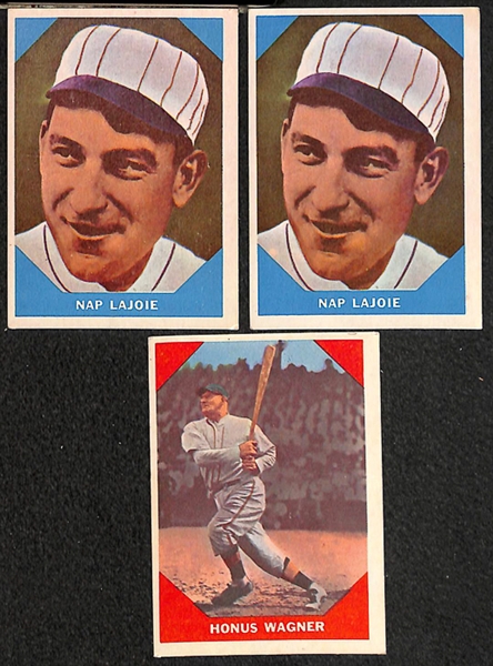 Assortment of Baseball Topps Inserts & Fleer Cards from 1960-1969 w. Cobb