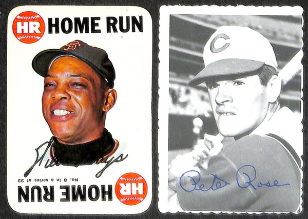Assortment of Baseball Topps Inserts & Fleer Cards from 1960-1969 w. Cobb