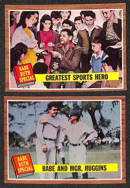 Lot of 95 - 1962 Topps Baseball Cards w. Yogi Berra