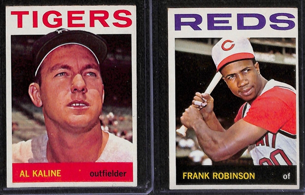 Grouping of 16 - 1964 Topps Star Cards w. Sandy Koufax & Roger Maris