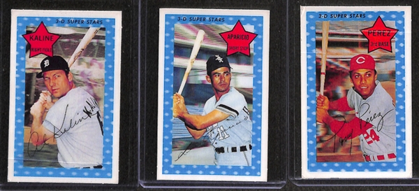 Lot of 44 - Kellogg's Baseball Cards from 1970-1980 w. Pete Rose