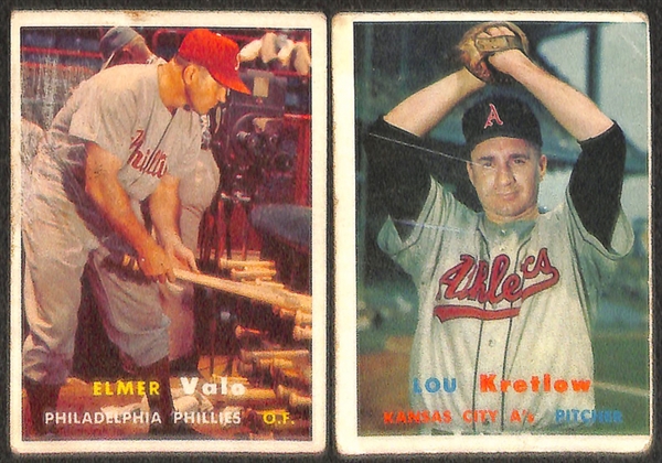 Approximately 200 1940-1969 Play Ball & Topps Baseball Cards
