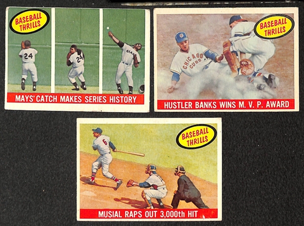 Assorted Lot of 700+ 1959 Topps Baseball Cards w. Yogi Berra x3 & 18 High Numbers