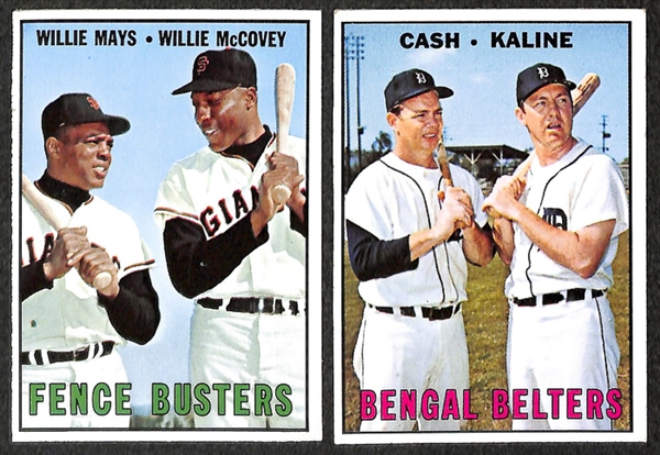 Assorted Lot of 550+ 1966 & 1967 Topps Baseball Cards w. Don Sutton Rookie Card