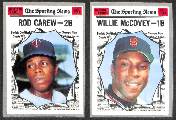  Assorted Lot of 750+ 1969 & 1970 Topps Baseball Cards w. Hank Aaron