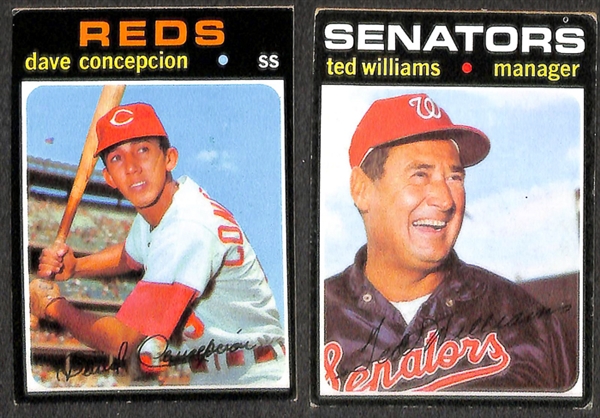 Assortment of Approximately 1000 1971 Topps Baseball Cards w. Nolan Ryan