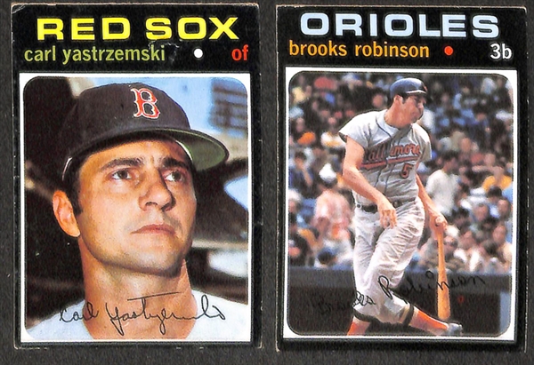 Assortment of Approximately 1000 1971 Topps Baseball Cards w. Nolan Ryan