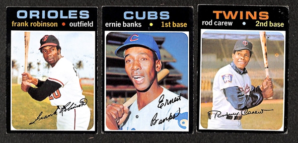 Assortment of Approximately 1000 1971 Topps Baseball Cards w. Nolan Ryan