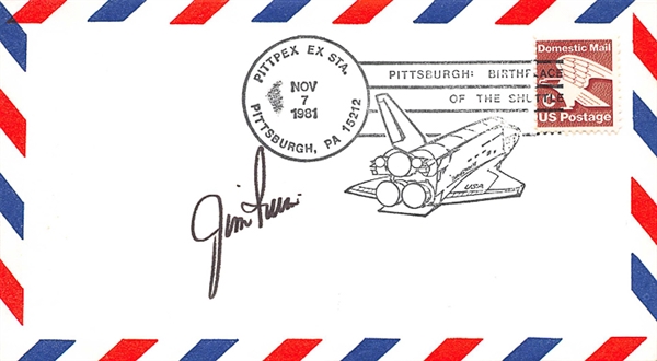 Lot of (2) Jim Irwin (Astronaut on Apollo 15) Signed First Day Covers (Beckett COA)