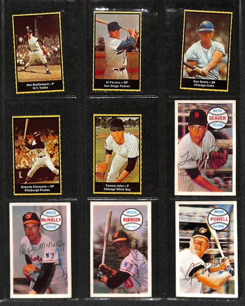 Lot Of 50 Baseball Kelloggs 3D & Topps Inserts And More w. Reggie Jackson