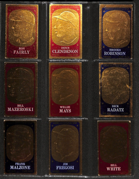 Lot Of 50 Baseball Kelloggs 3D & Topps Inserts And More w. Reggie Jackson