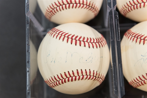Lot Of 7 Phillies Signed Baseballs w. Callison & Wise