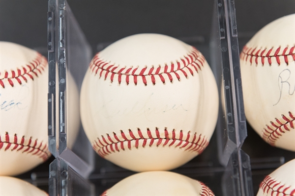 Lot Of 7 Phillies Signed Baseballs w. Callison & Wise