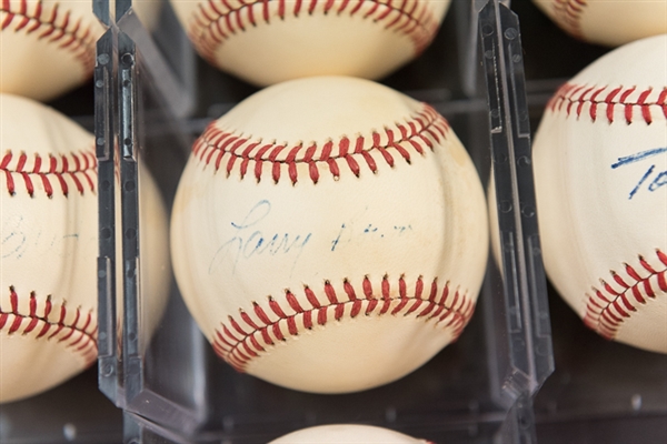 Lot Of 7 Phillies Signed Baseballs w. Callison & Wise