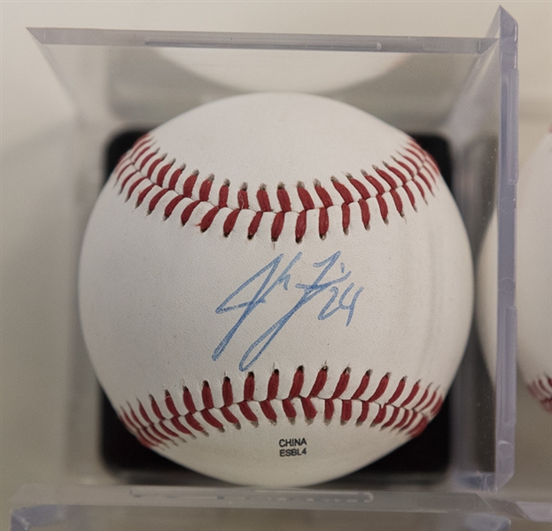 Lot Of 7 Phillies Signed Baseballs w. Daulton & Morandini