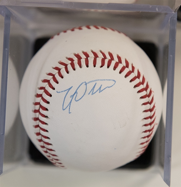 Lot Of 7 Phillies Signed Baseballs w. Daulton & Morandini
