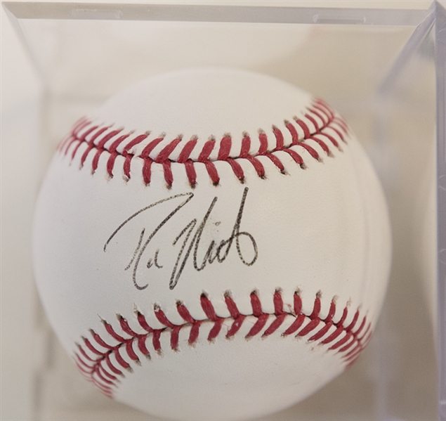 Lot Of 6 Phillies Signed Baseballs w. Maikel Franco