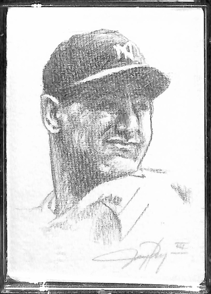 Lot Of 32 Baseball Inserts/Signed/Sketch Cards w. Ripken & Ichiro