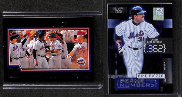 Lot Of 300+ Baseball Inserts/Stars/Rookie Cards w. Jeter & Mantle