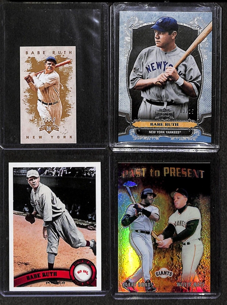 Lot Of 300+ Baseball Inserts & Star Cards w. Jeter & Trout