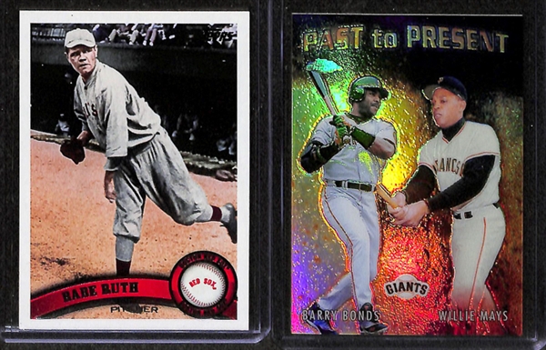 Lot Of 300+ Baseball Inserts & Star Cards w. Jeter & Trout