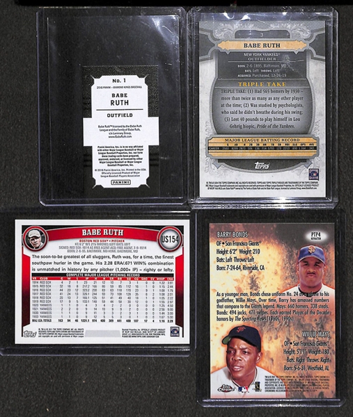 Lot Of 300+ Baseball Inserts & Star Cards w. Jeter & Trout
