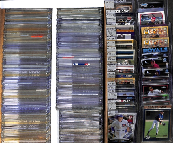 Lot Of 300+ Baseball Rookie Cards w. Ichiro & Machado