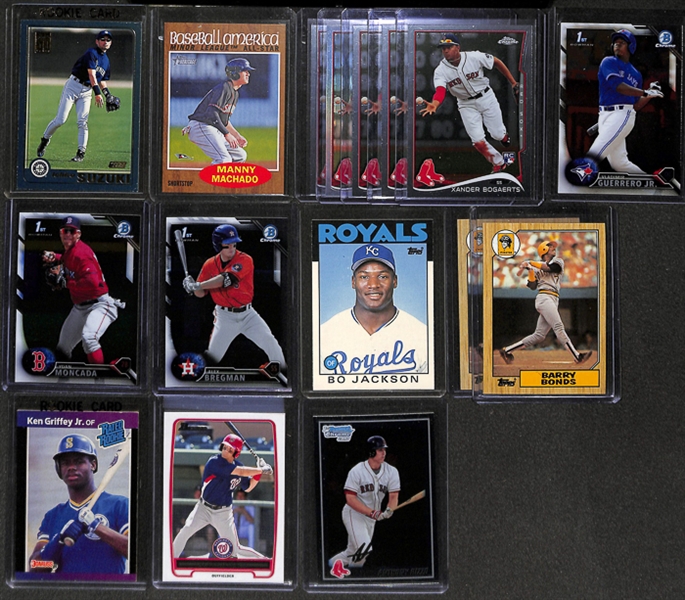 Lot Of 300+ Baseball Rookie Cards w. Ichiro & Machado