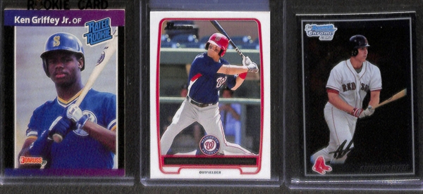Lot Of 300+ Baseball Rookie Cards w. Ichiro & Machado