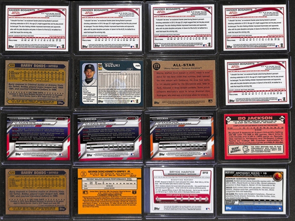 Lot Of 300+ Baseball Rookie Cards w. Ichiro & Machado