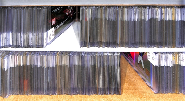 Lot Of 250+ Football Insert Cards w. Payton/Manning/Brady