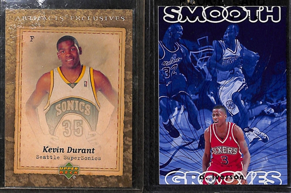 Lot of 250+ Basketball Rookie & Insert Cards w. Bryant & Jordan