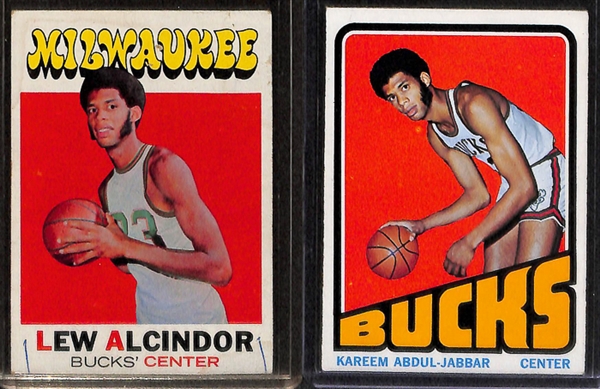 Lot of 200 Basketball 1970's Cards w. Chamberlain & Maravich