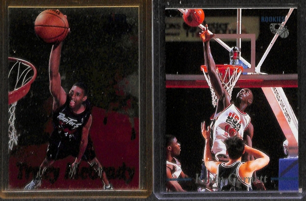 Lot of 250 Basketball Rookie Cards 1993-2003 w. Iverson & Duncan