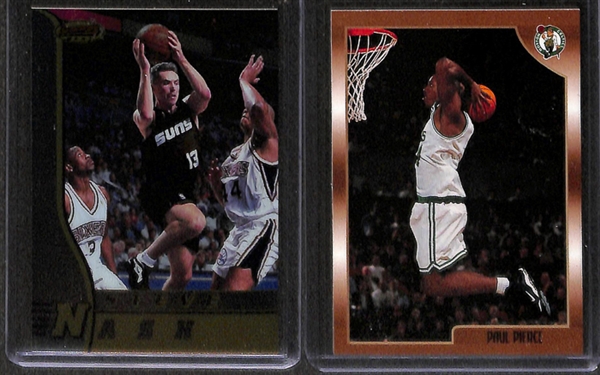 Lot of 250 Basketball Rookie Cards 1993-2003 w. Iverson & Duncan