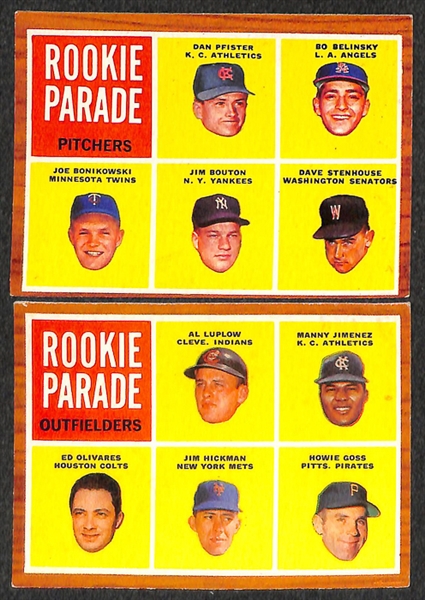 Lot of 250+ 1962 Topps Baseball Cards w. Robin Roberts