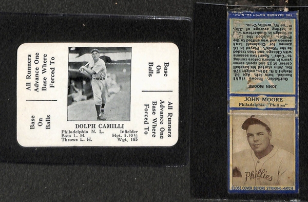 Lot of 24 Assorted Sports Cards (Baseball & Football) from 1930s to 1955 w. Bob Feller (1955 Bowman)