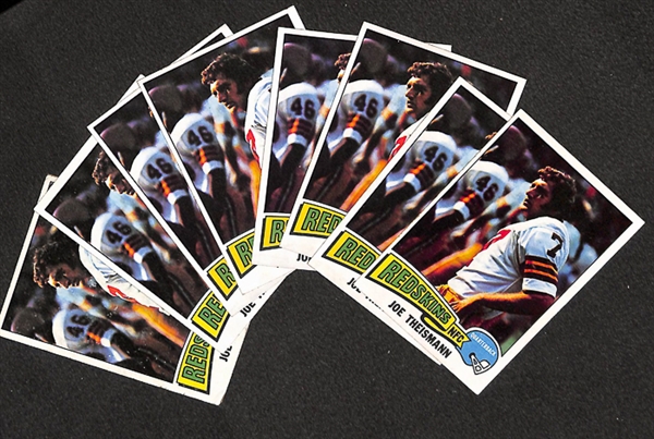 Lot of Approx. 800 Assorted 1975 Topps Football Cards w. Dan Fouts RC