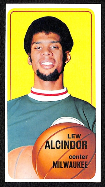1970-1971 Topps Basketball Partial First Series Set w. Lew Alcindor