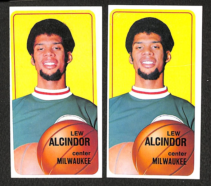 Lot of 275 Assorted 1970-1971 w. Lew Alcindor x2