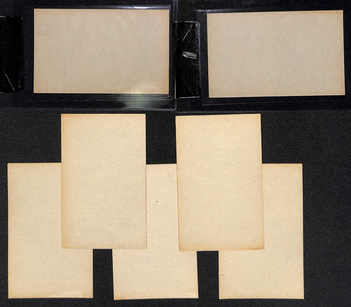 Lot of 28 different 1940's-1950's Baseball Exhibits w. Jackie Robinson.  BVG 6.0