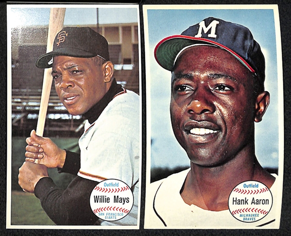 2 Complete 1964 Topps Giant Baseball Sets plus Extras