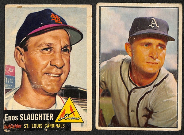 Lot of 3,200+  1952-1979 Topps Baseball Cards in Good to Very Good Condition