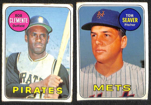Lot of 3,200+  1952-1979 Topps Baseball Cards in Good to Very Good Condition